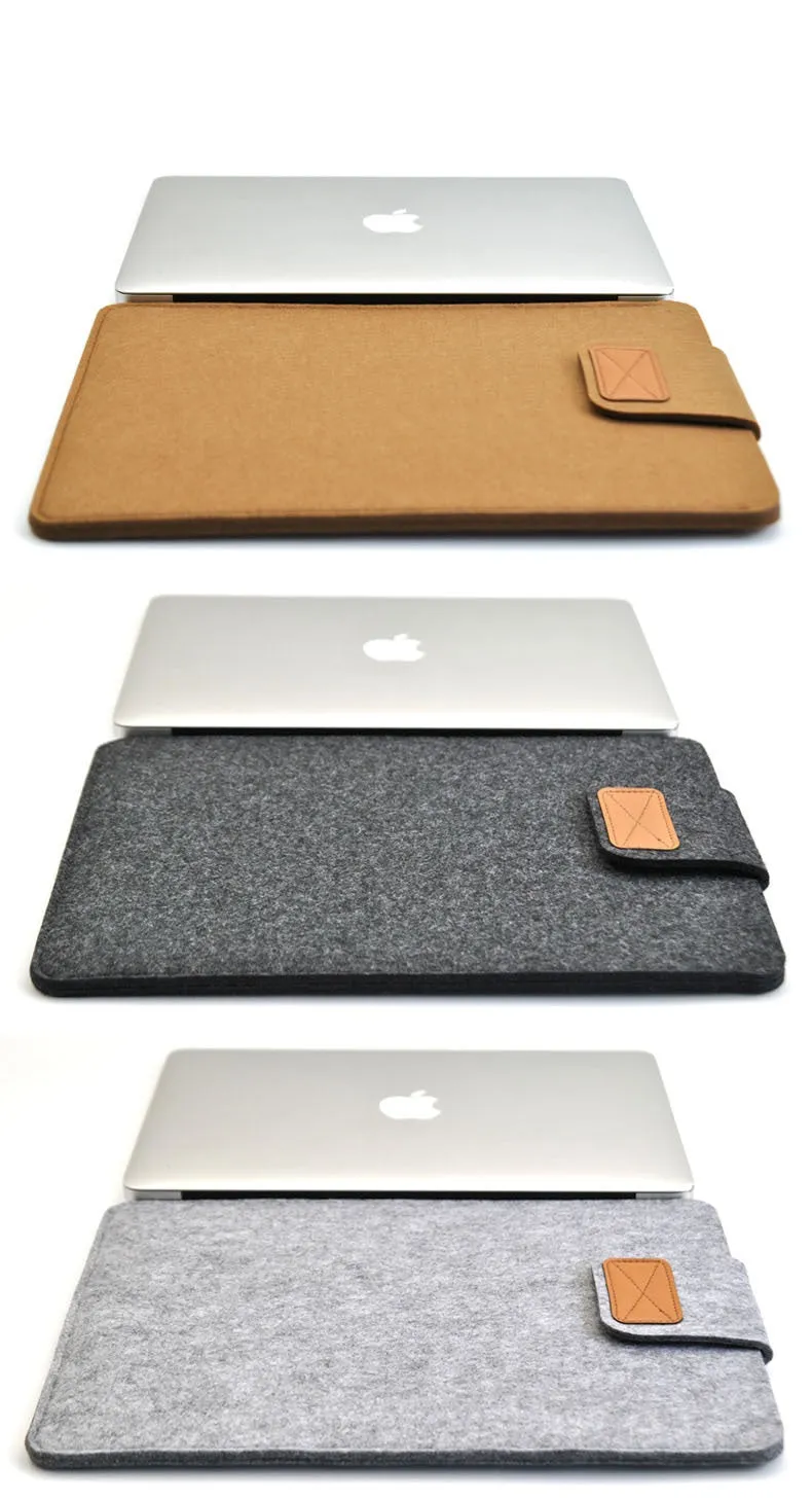 15 Inches Felt Laptop Sleeve