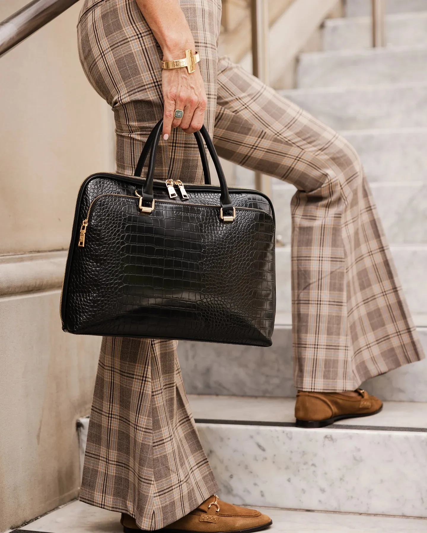 ATLANTA LAPTOP BAG BLACK
