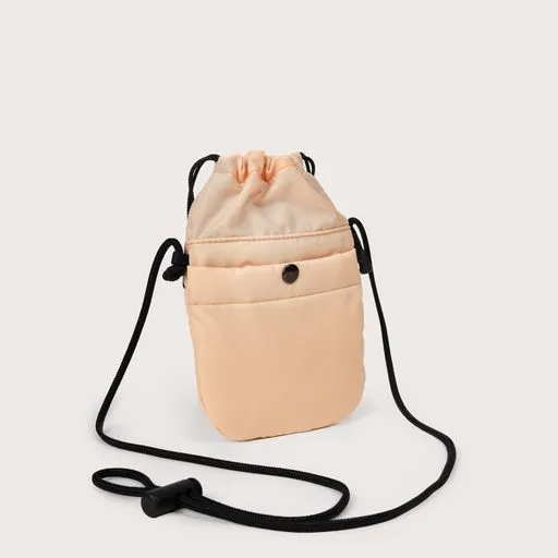 Bags in Progress Mini Wallet Pouch - Padded - Peach Orange