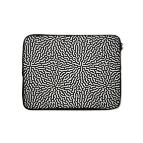 Black & White Tweed Laptop Sleeve