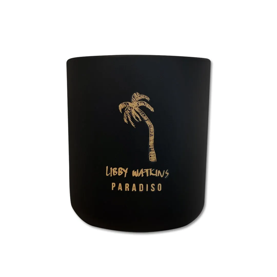 Black Ink and Gold Paradiso Candle Limited Edition