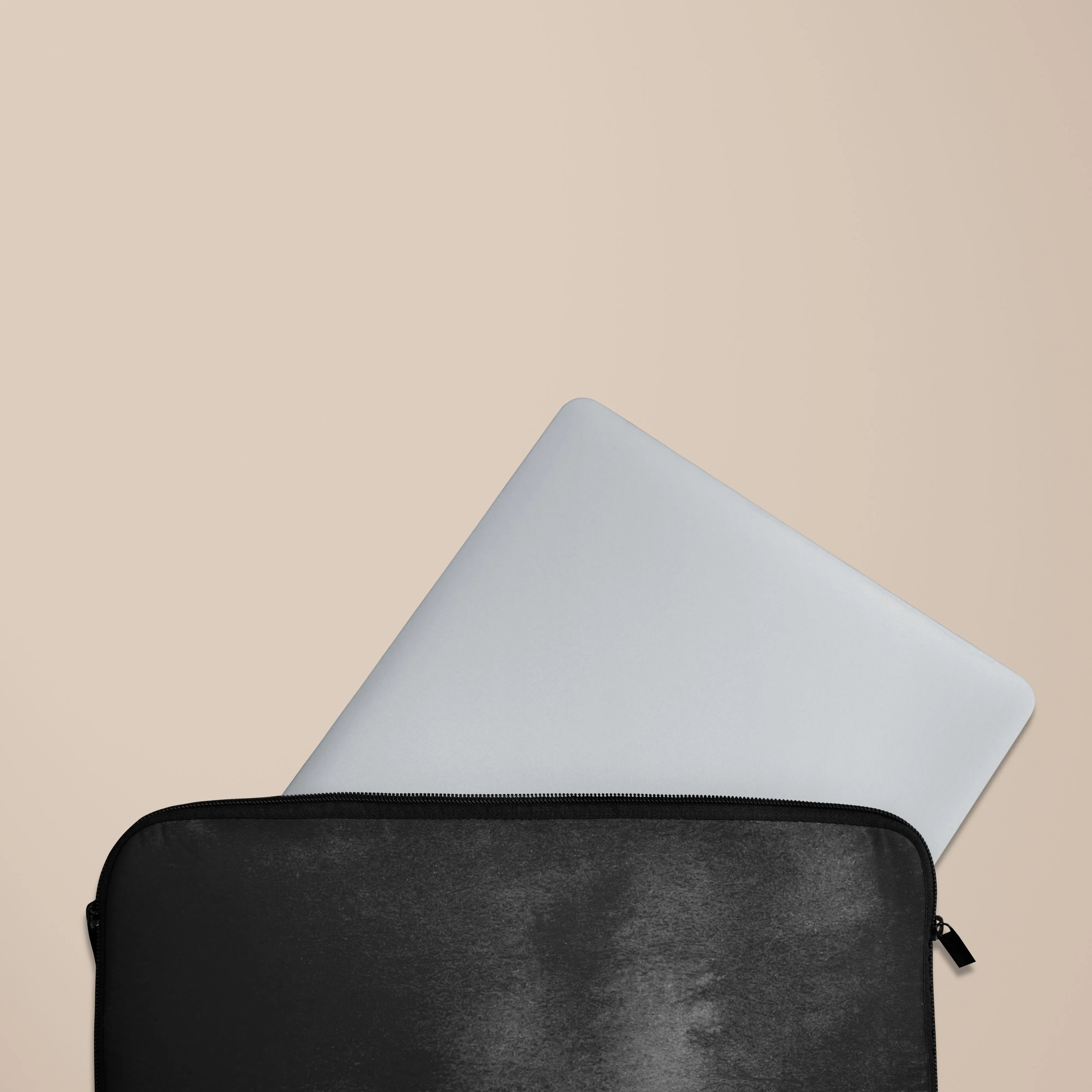 Black Watercolor Laptop Sleeve