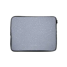 Blue Paths Laptop Sleeve