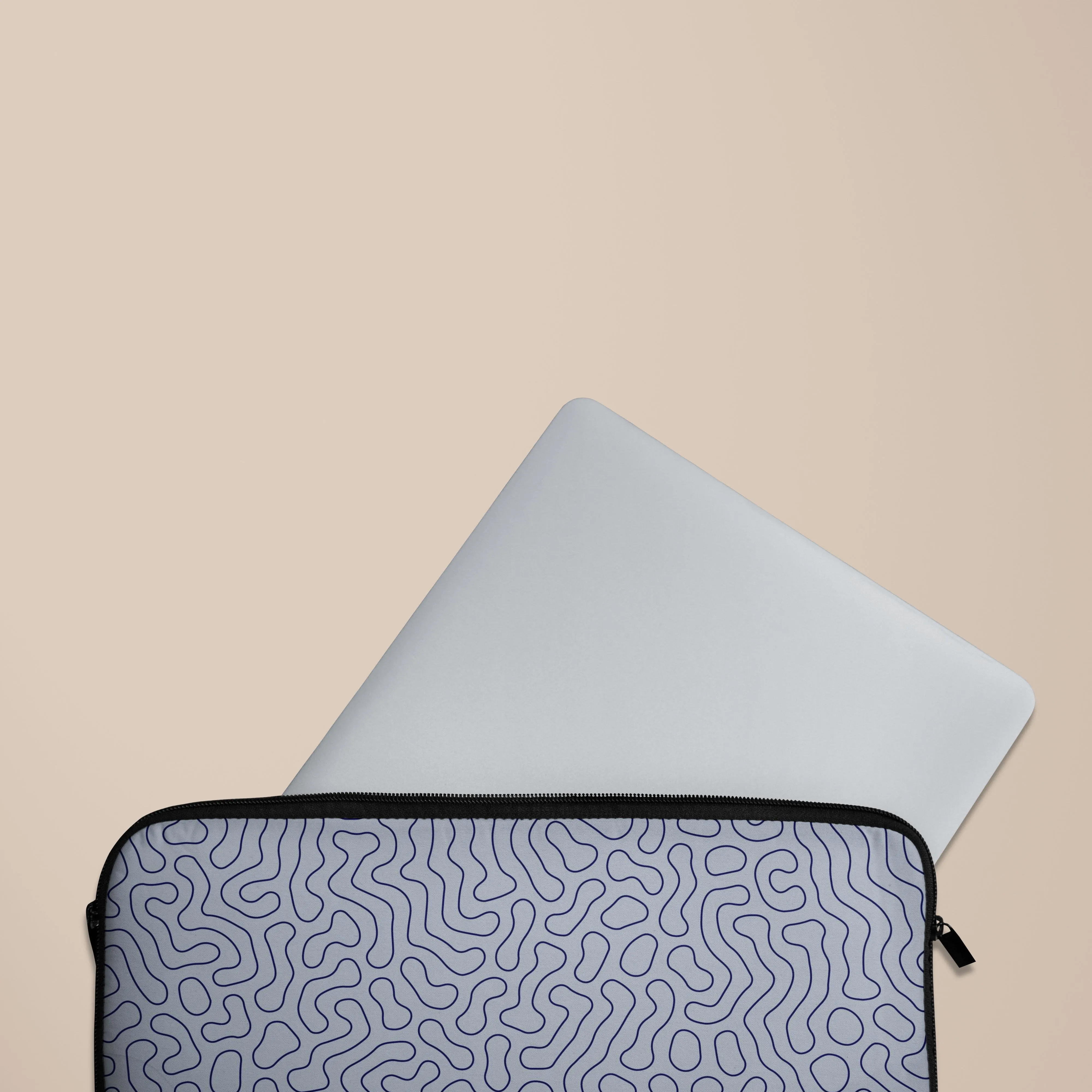 Blue Paths Laptop Sleeve