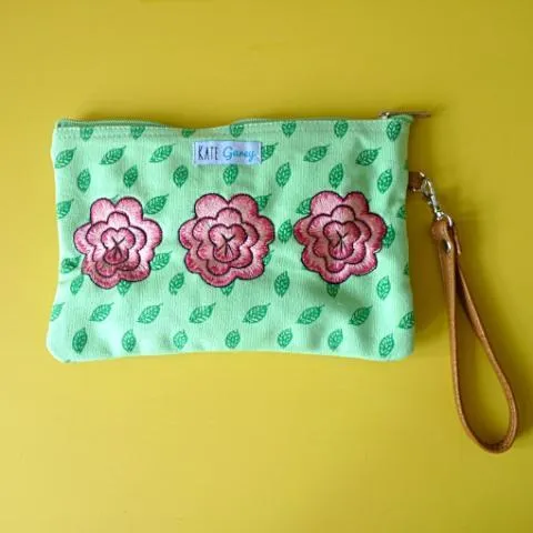 Blue Tits Cosmetic Pouch / Clutch