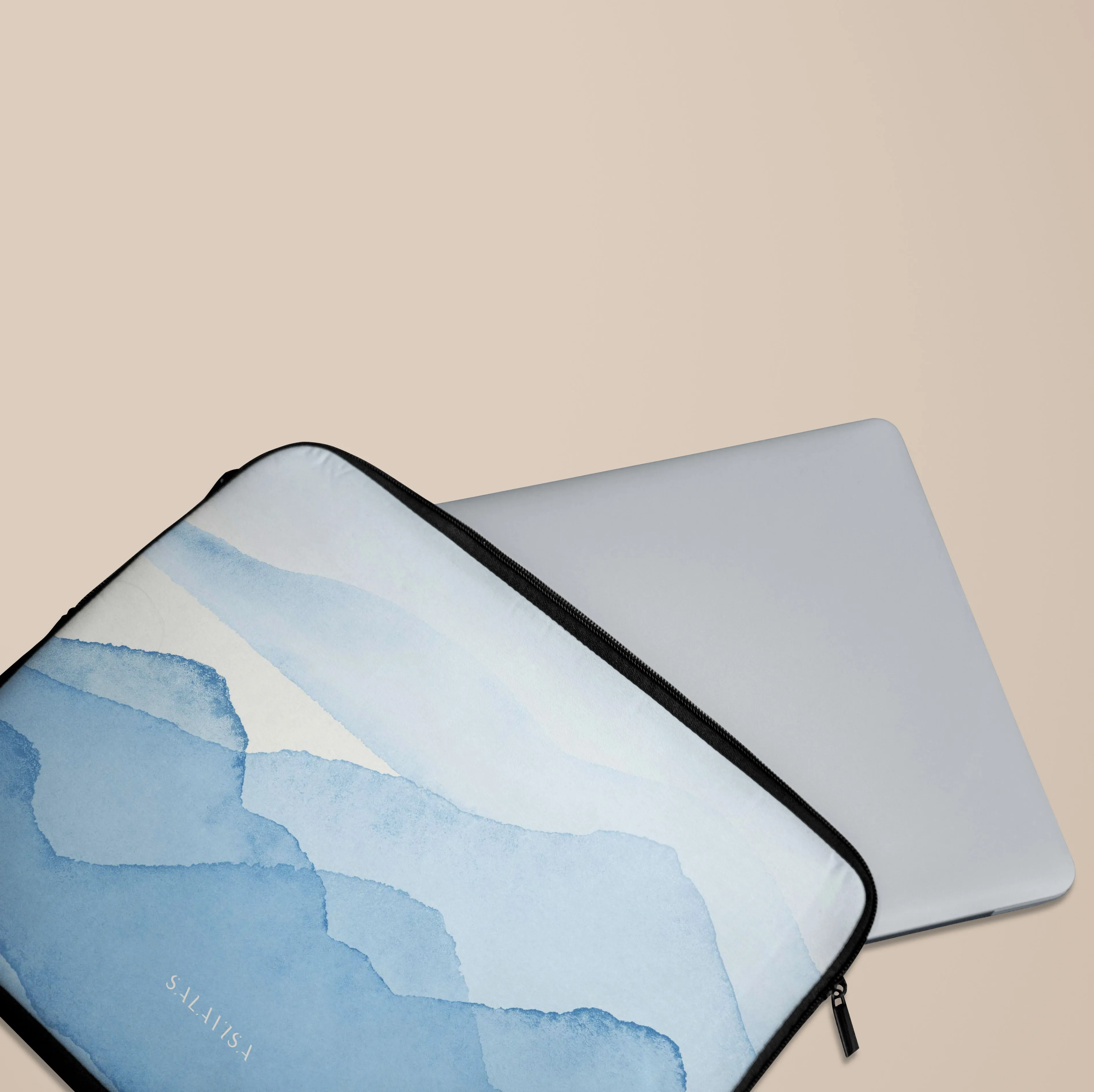 Blue Waves Laptop Sleeve