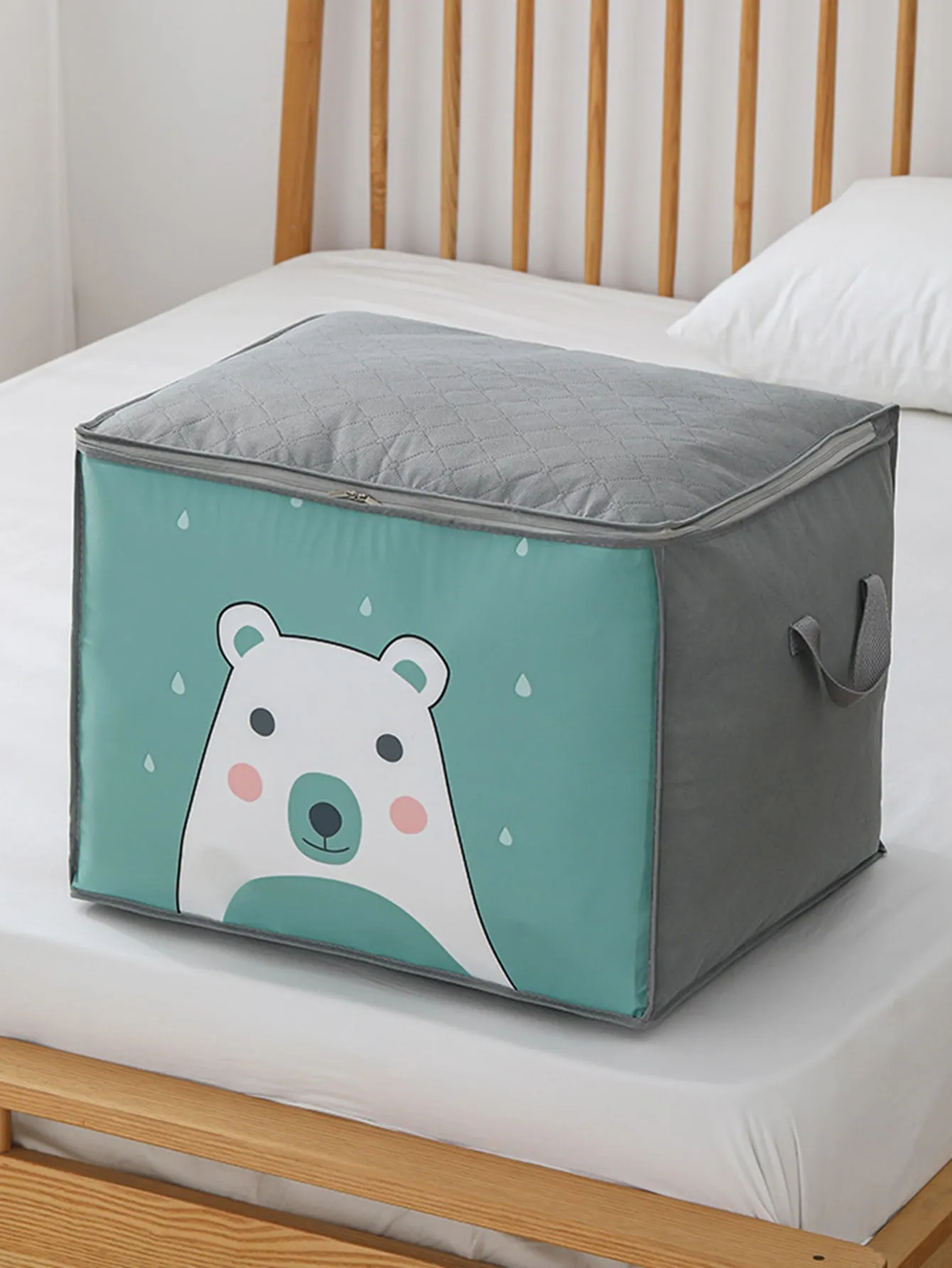 Cartoon Graphic Quilt Storage Bag