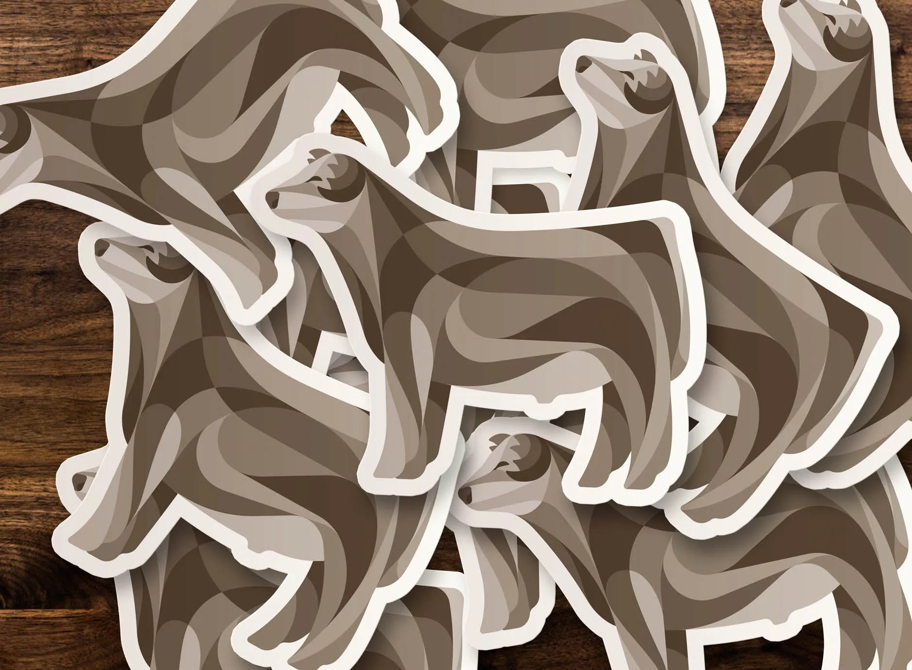 CHAROLAIS KEYCHAIN / STICKER COMBO