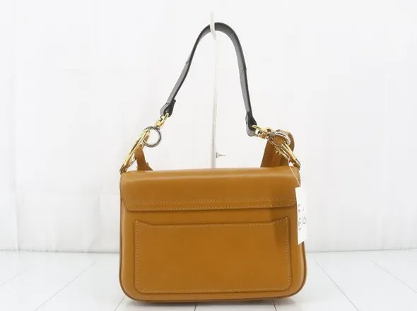 Chloe  C two way bags Carry Bag in caramel