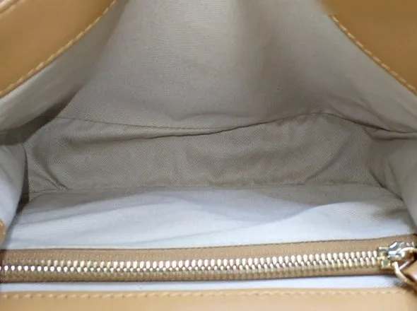 Chloe  C two way bags Carry Bag in caramel