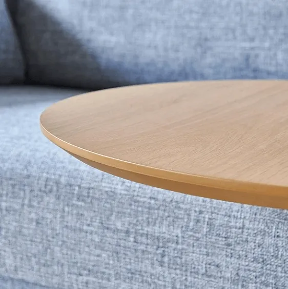 Claude - Vintage Wooden Round Coffee Table