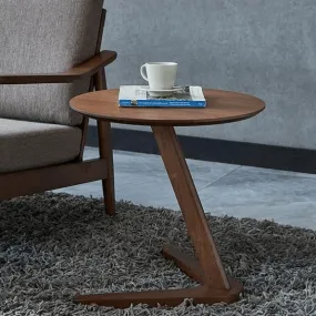 Claude - Vintage Wooden Round Coffee Table