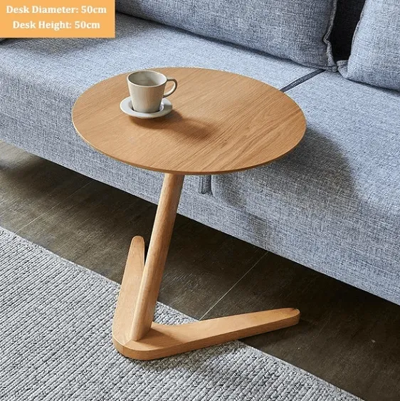 Claude - Vintage Wooden Round Coffee Table