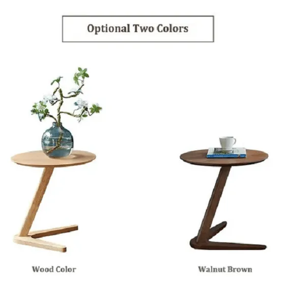 Claude - Vintage Wooden Round Coffee Table