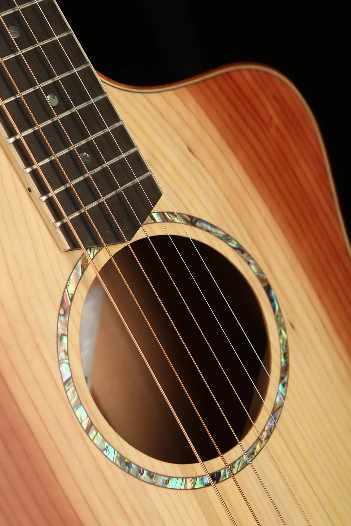 Cole Clark SAN1EC-RDM 'Redwood / Queensland Maple' Acoustic Electric Guitar