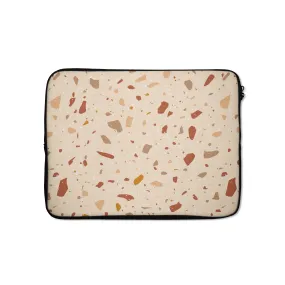 Cream Terrazzo Laptop Sleeve