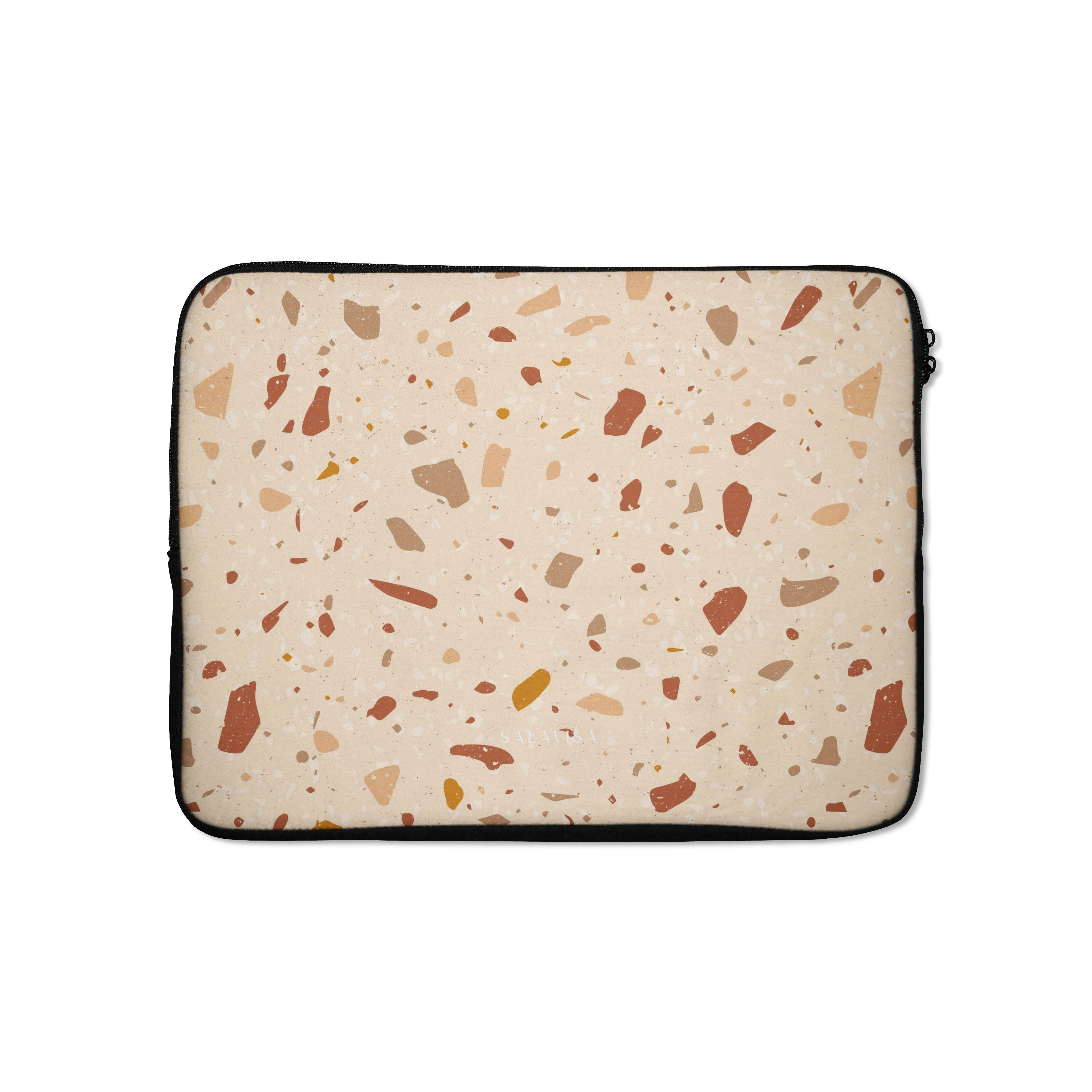 Cream Terrazzo Laptop Sleeve
