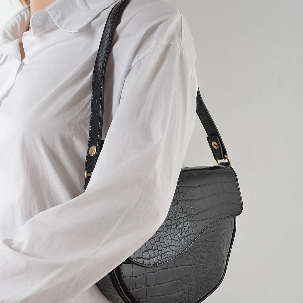 Croc Shoulder Bag