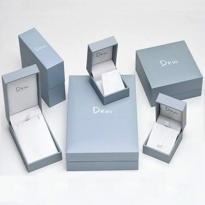 Dew Silver Genevieve with Rose Gold Plate Drop Earrings 60W3RG013