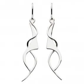 Dew Sterling Silver Genevieve Drop Earrings 60W3HP
