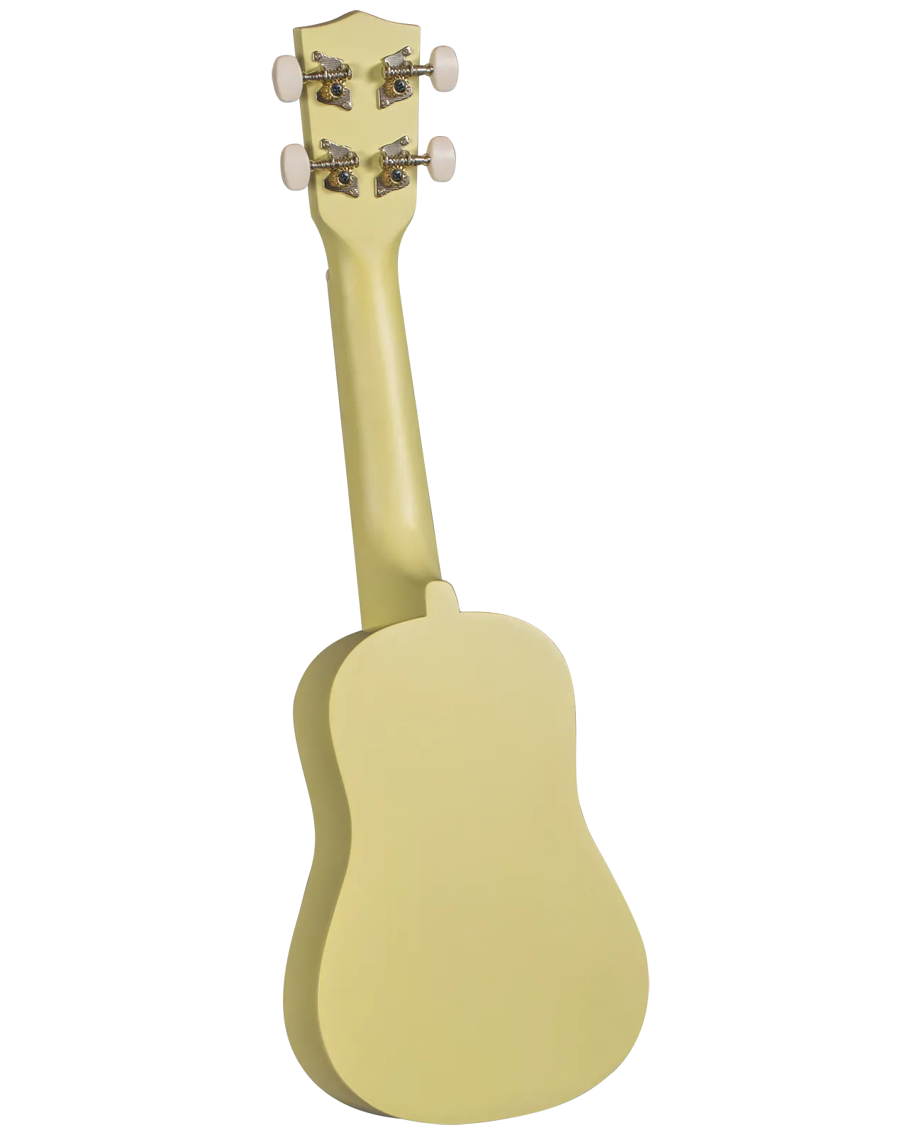 Diamondhead DU-124 Tropical Satin Soprano Ukulele (Banana Yellow)