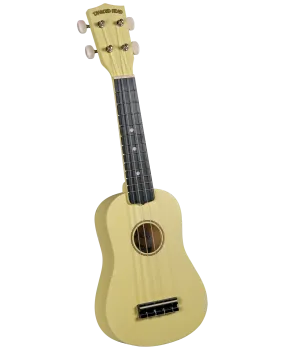 Diamondhead DU-124 Tropical Satin Soprano Ukulele (Banana Yellow)