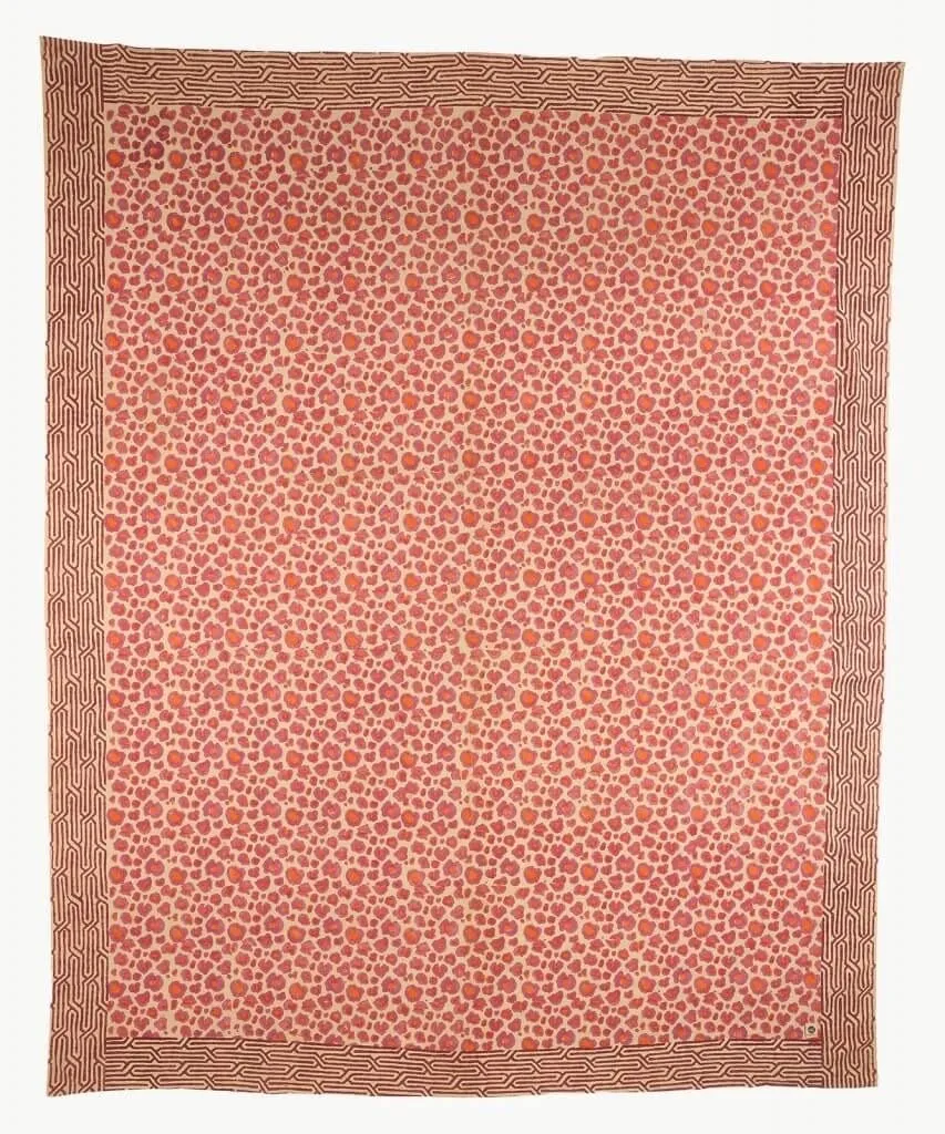Doing Goods Pink Leopard Double Throw in Tote Bag