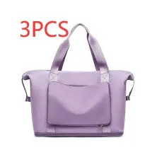 Foldable Large Capacity Women Gym Bags Shoulder Bag