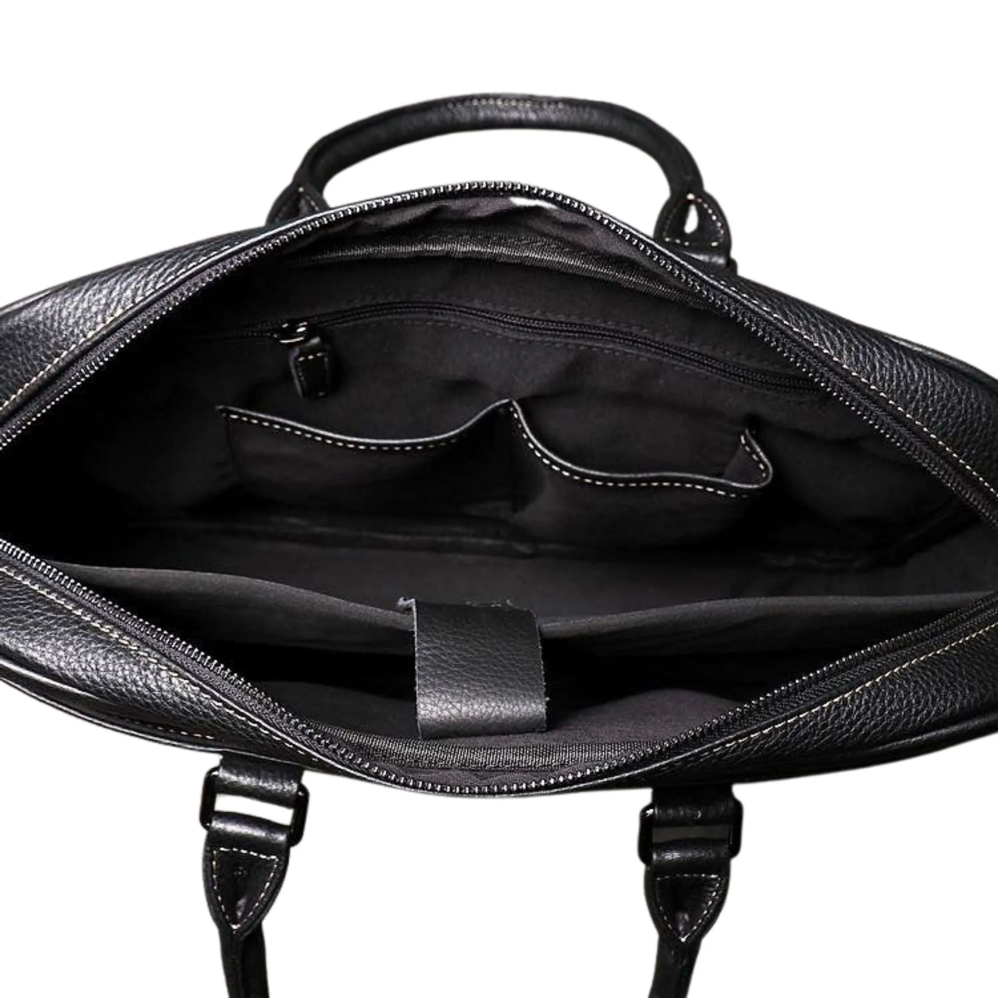 Genuine Soft Leather Satchel