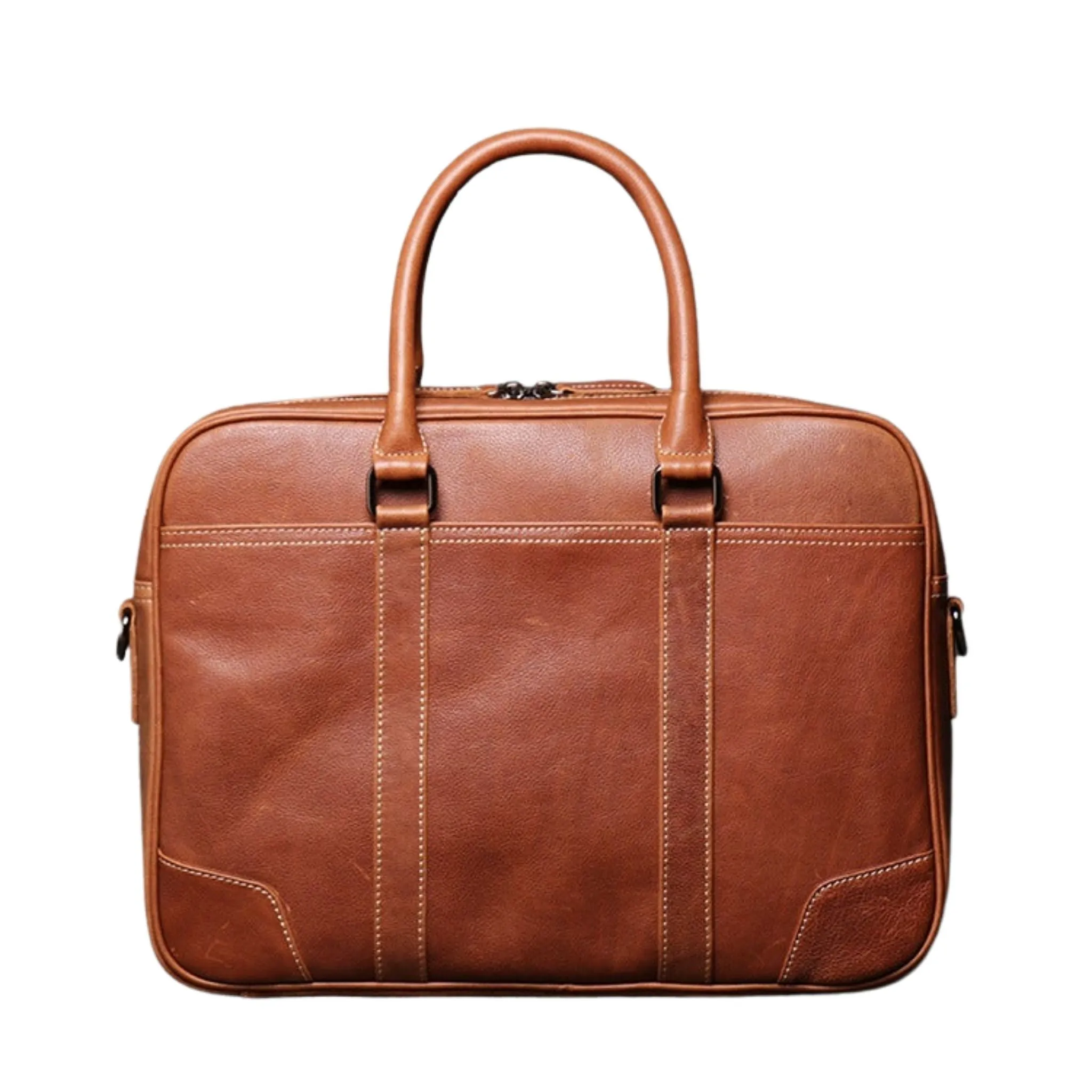 Genuine Soft Leather Satchel