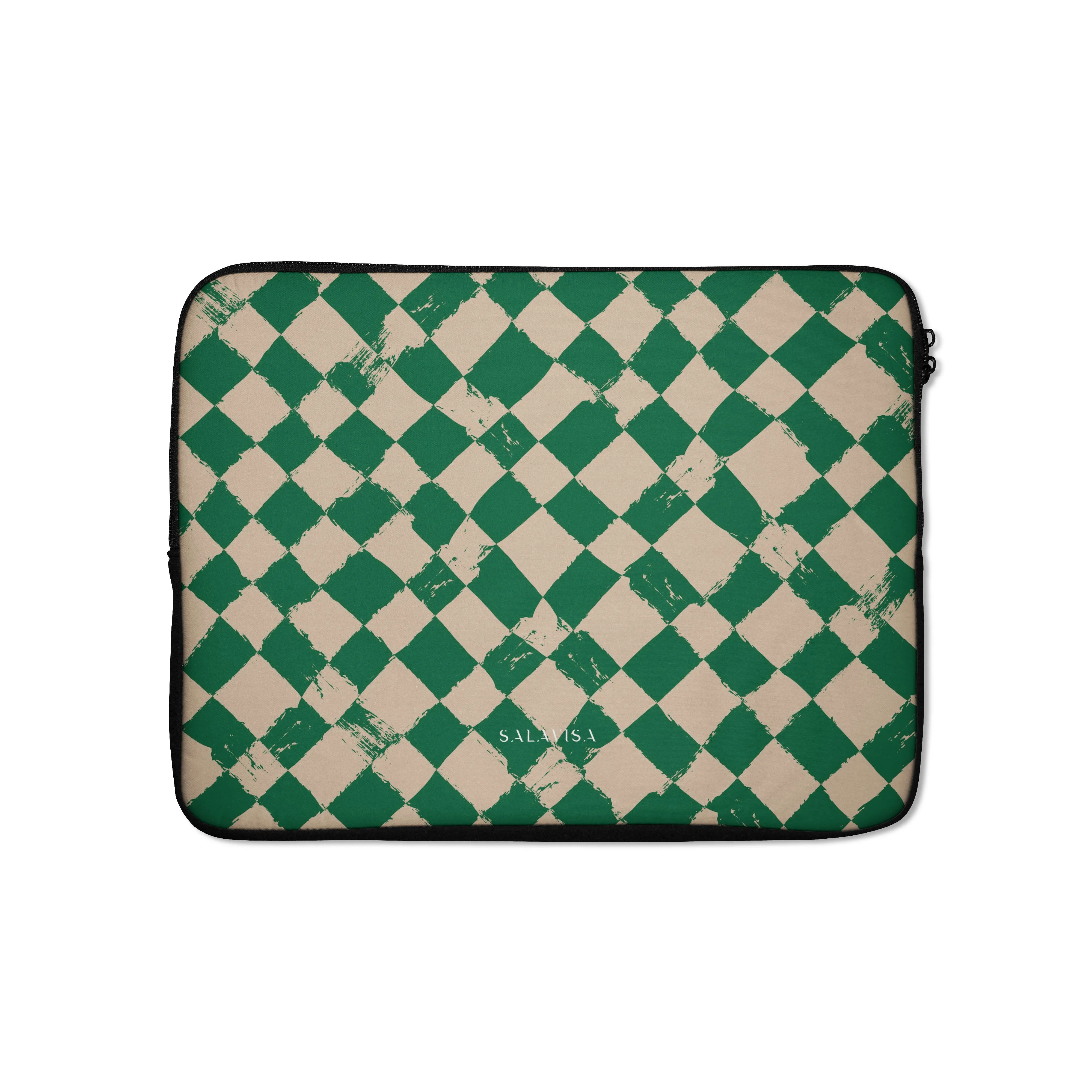 Green Chess Laptop Sleeve