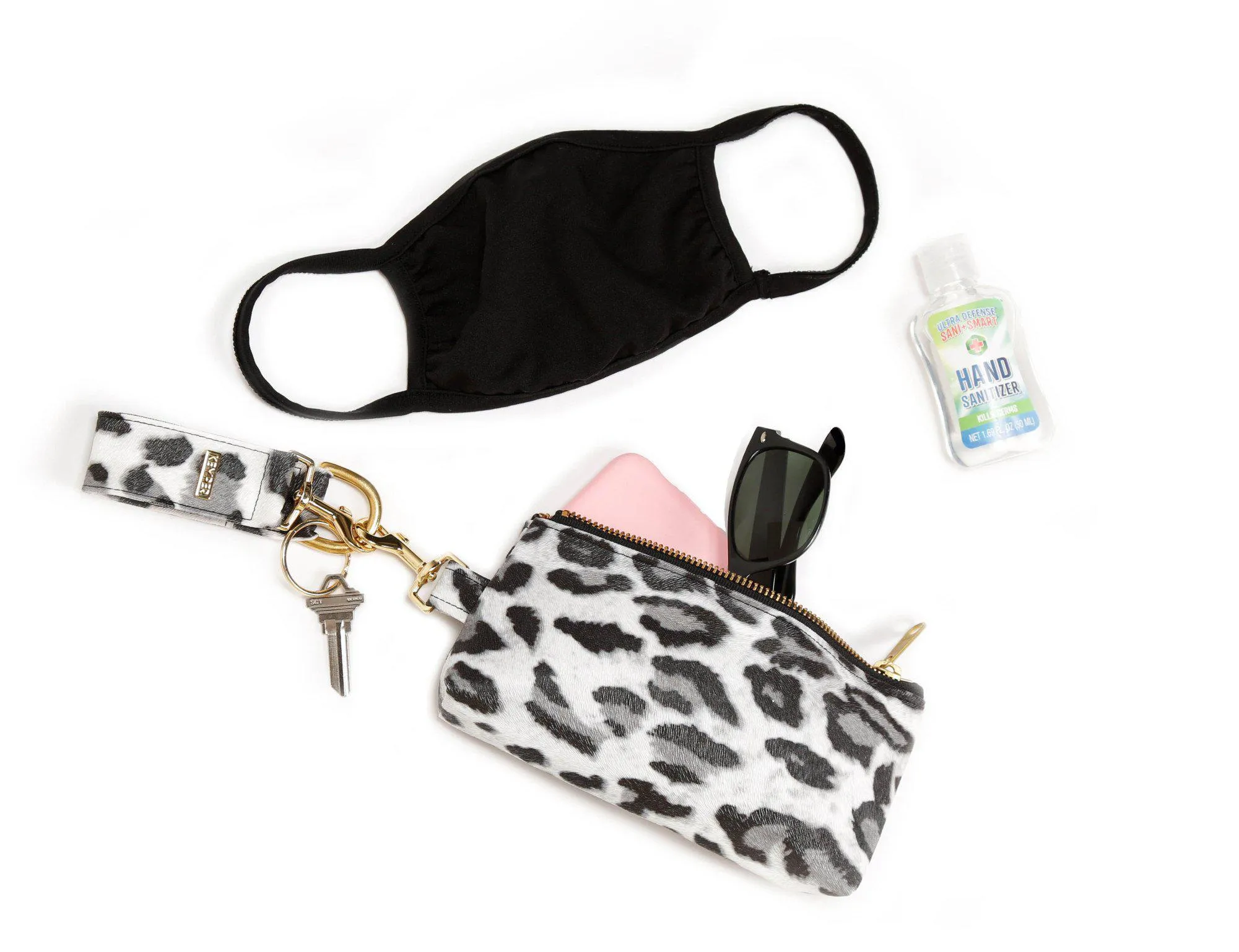 Green CLASSIC CANVAS KEYPIT Set • Wristlet