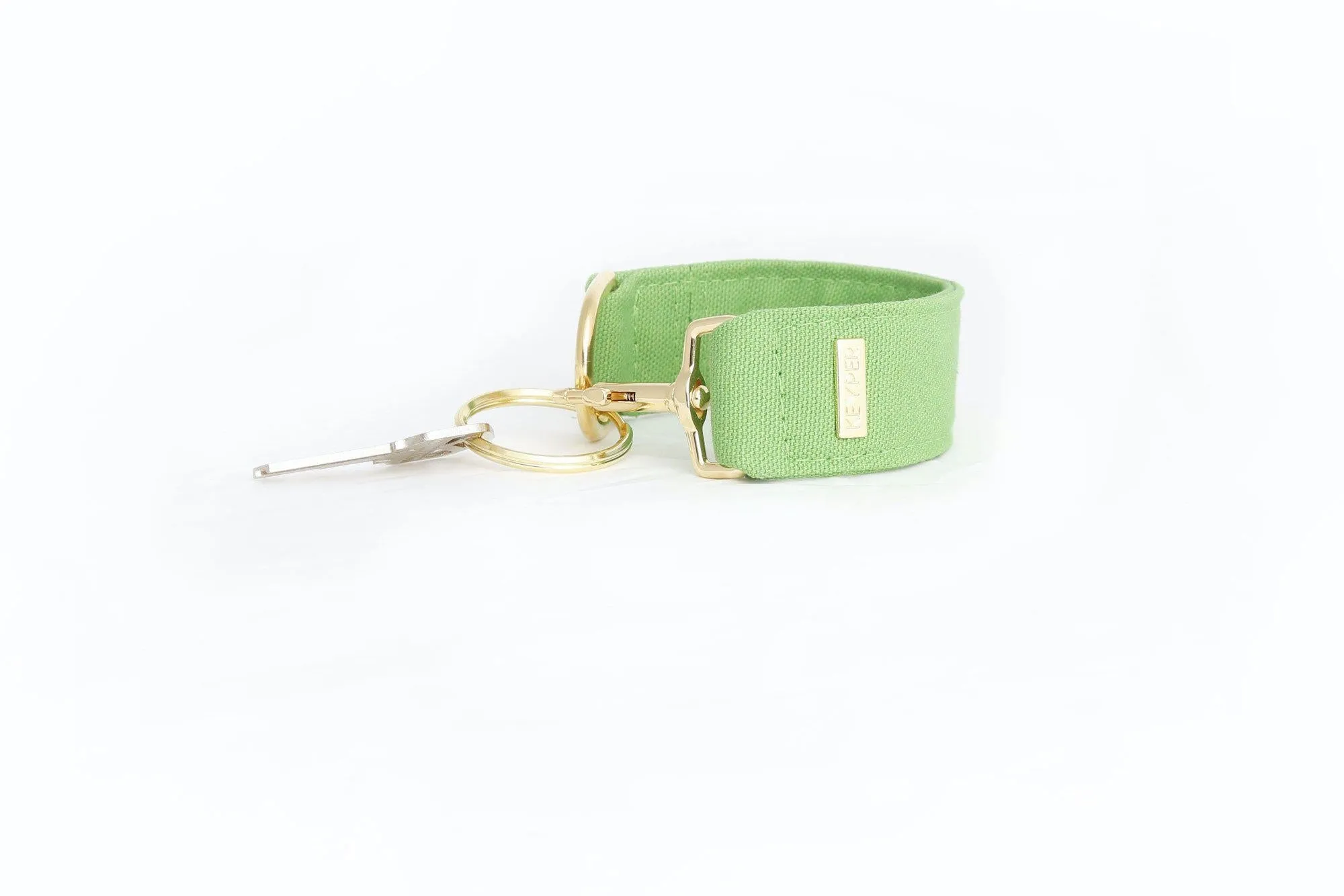 Green CLASSIC CANVAS KEYPIT Set • Wristlet