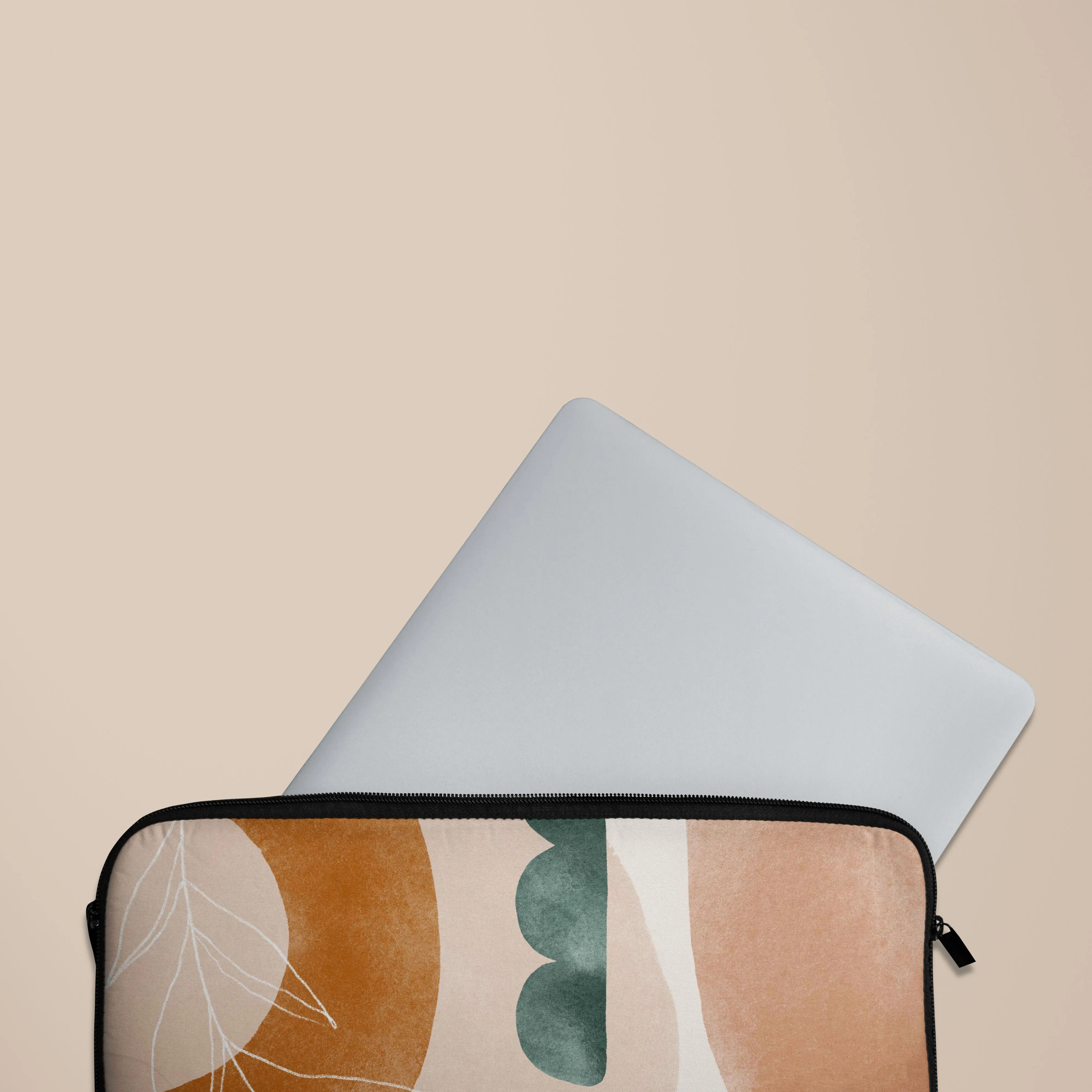 Green Pale Laptop Sleeve