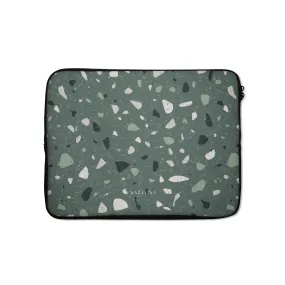 Green Terrazzo Laptop Sleeve