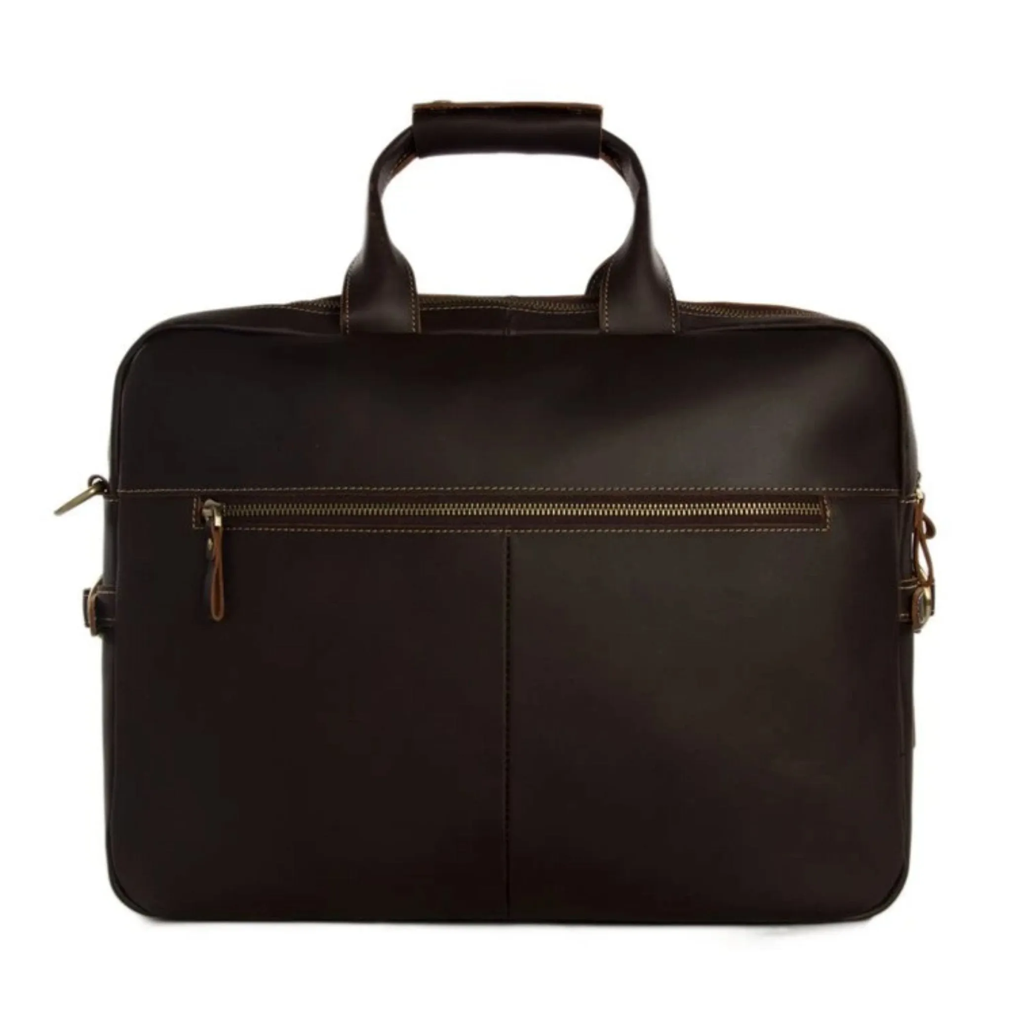 Handmade Full Grain Genuine Leather Business Satchel