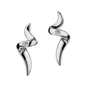 Hot Diamonds Spiral Earrings DE221