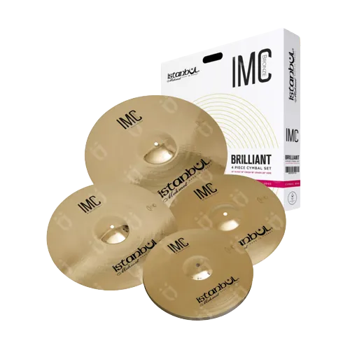 Istanbul IMC-B4 IMC Brilliant 4-Cymbal Set w/Bag