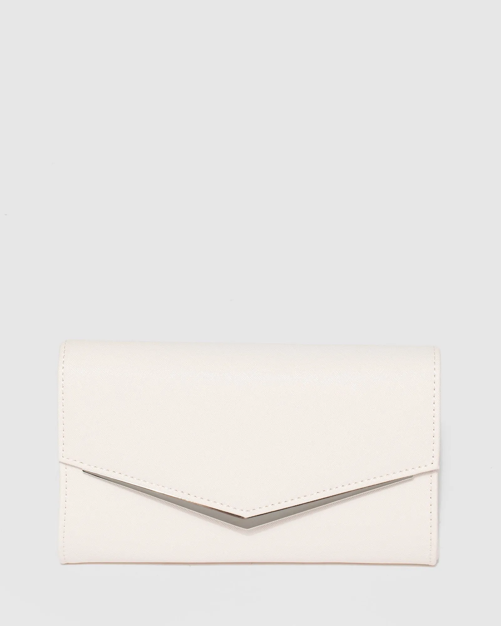 Ivory Kelsey Evening Clutch Bag