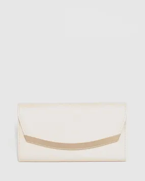 Ivory Sammi Evening Clutch Bag
