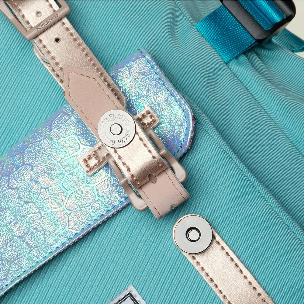 KAUKKO Backpack for city trips, EP5-14 ( Fairy bluegreen / 14L )