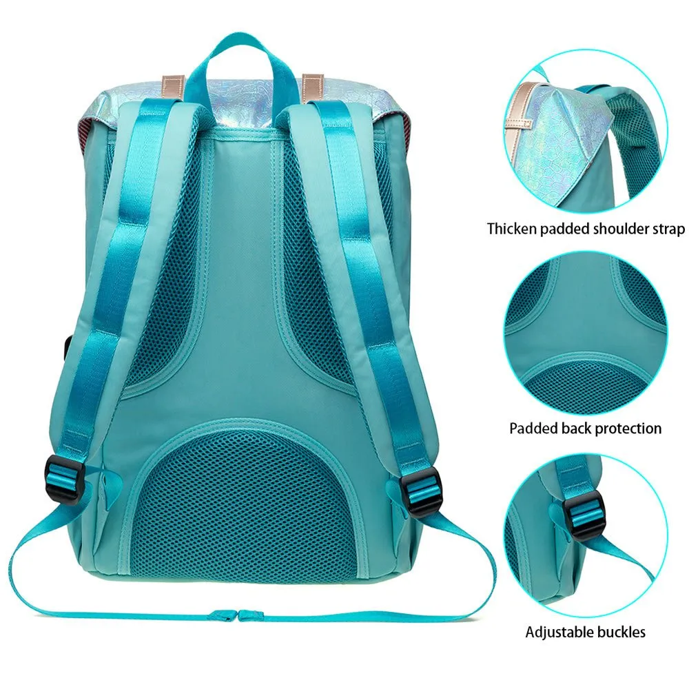 KAUKKO Backpack for city trips, EP5-14 ( Fairy bluegreen / 14L )