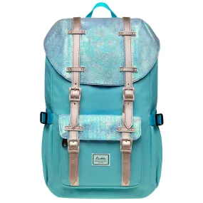 KAUKKO Backpack for city trips, EP5-14 ( Fairy bluegreen / 14L )