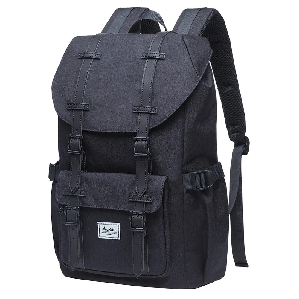 KAUKKO Backpack for city trips, EP5-6 ( Black / 16.1L )