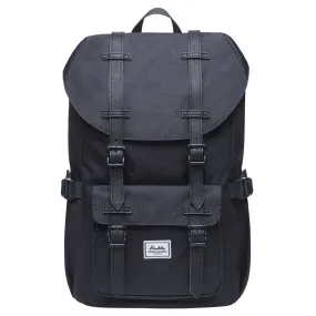 KAUKKO Backpack for city trips, EP5-6 ( Black / 16.1L )