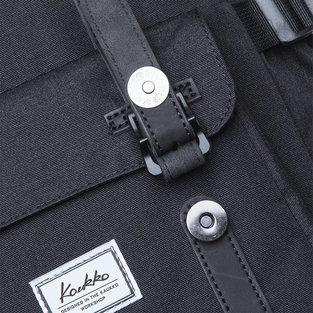 KAUKKO Backpack for city trips, EP5-6 ( Black / 16.1L )