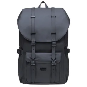 KAUKKO Backpack for city trips, EP5-9 ( Black / 16.1L)