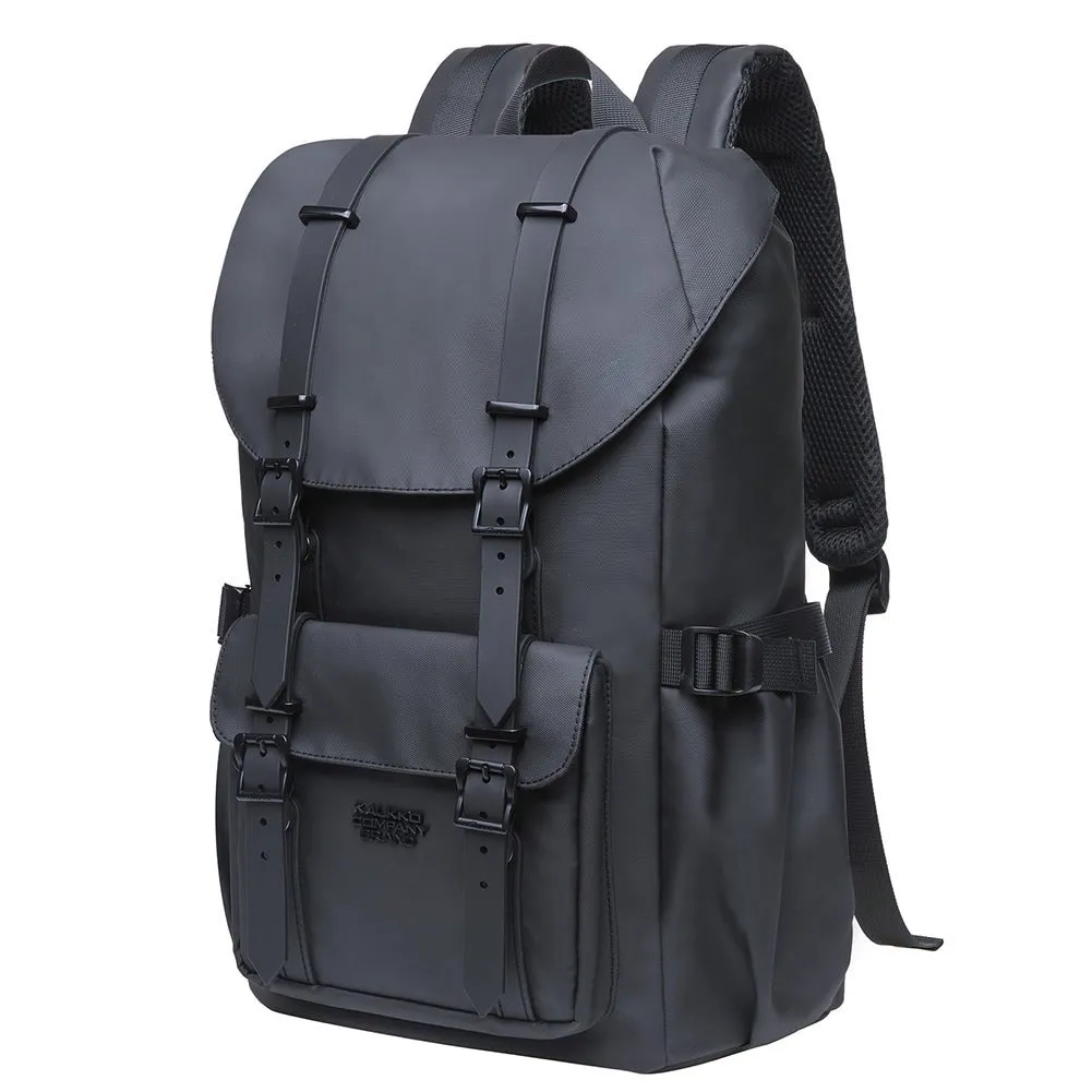 KAUKKO Backpack for city trips, EP5-9 ( Black / 16.1L)