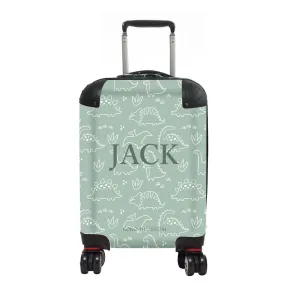 Kids Personalised Suitcase | Dinosaur