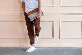 Leather MacBook Case CARRY MORE/ Vegetable tanned/